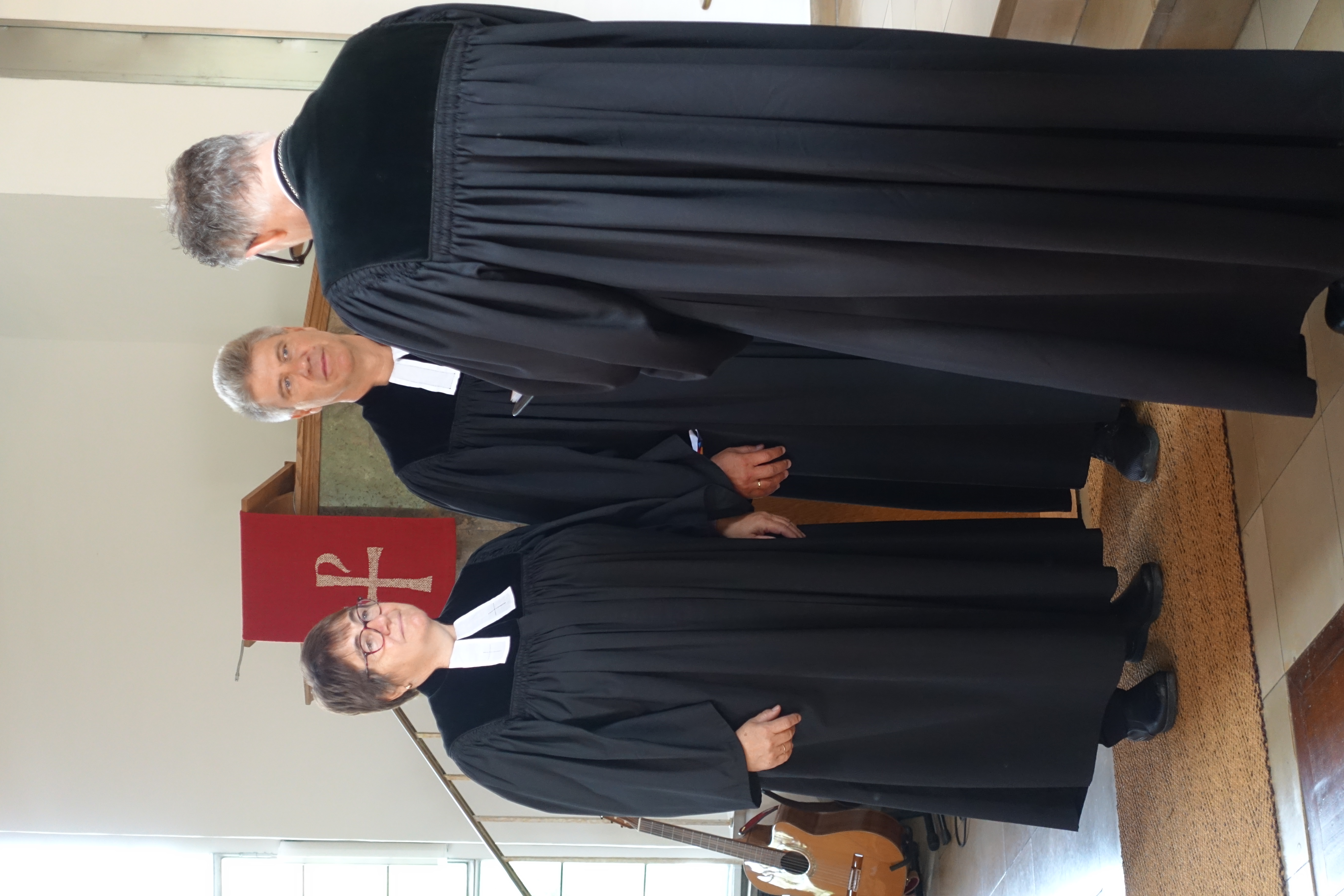 Dekan Schwarz´mit Petra und Olaf Kringel