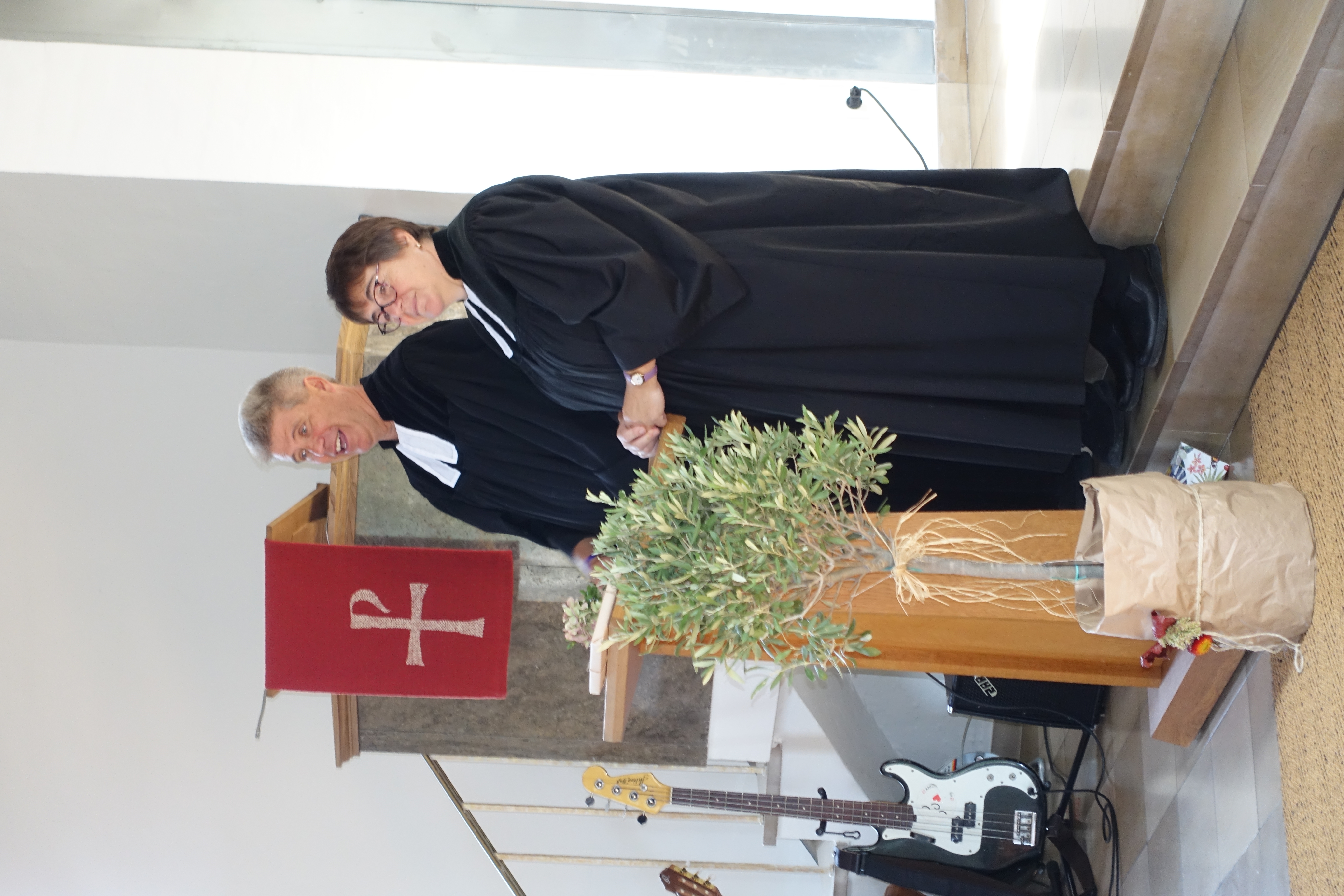 Dekan Schwarz´mit Petra und Olaf Kringel