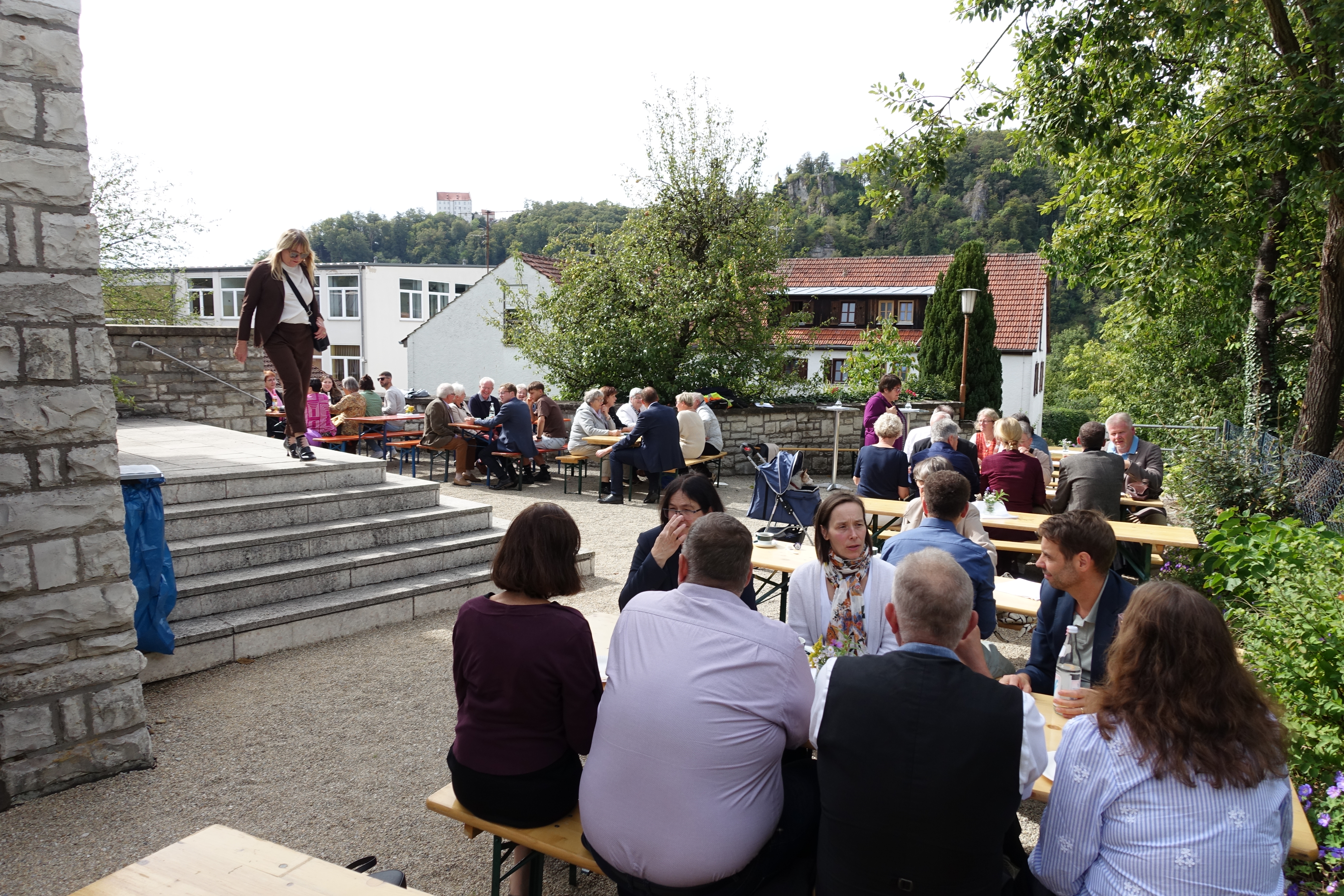 Dekan Schwarz´mit Petra und Olaf Kringel